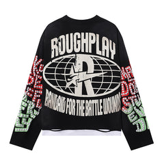 Skull & Roses Long Sleeve Tee