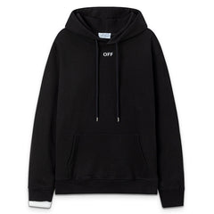 Logo Pattern Arrow Printed Hoodie