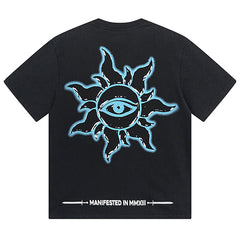 Skeletons Pattern Printed T-Shirts #1032