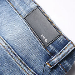 Logo Denim Shorts #2008